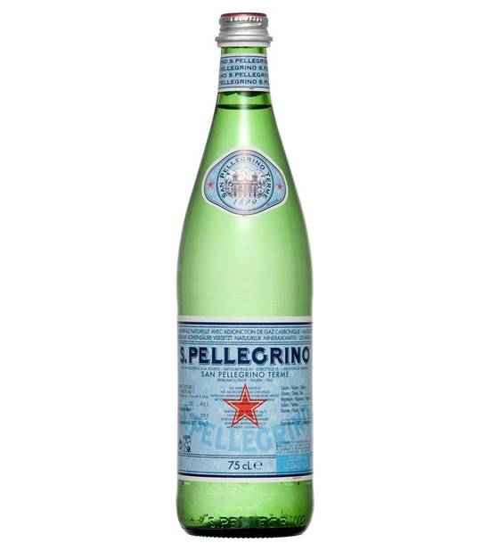 St Pellegrino Natural Sparkling Mineral Water (750 mL) / 天然气泡水